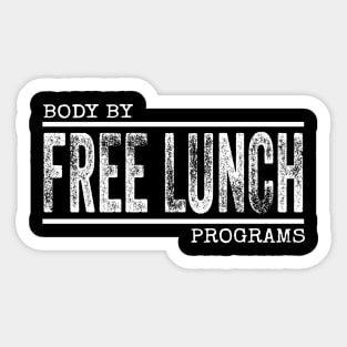 Free Lunch Sticker